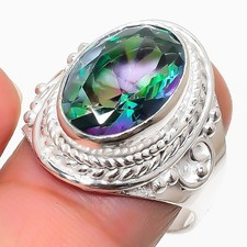 Mystic Topaz Gemstone 925