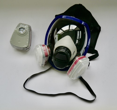 Reusable full face - , respirator