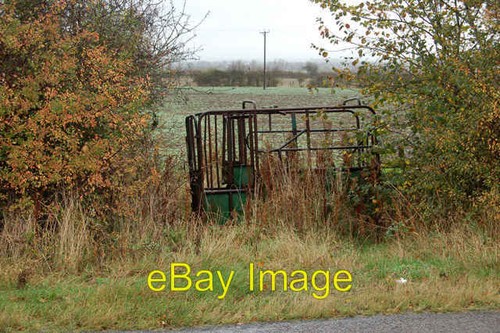 Photo 6x4 old cattle crush - an,