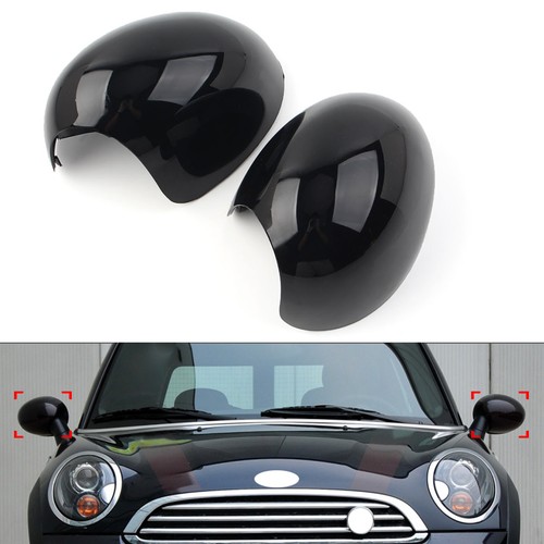 Pair bright blk door wing - blk,