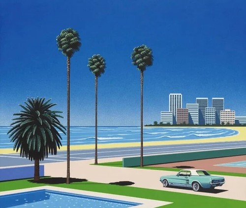 David hockney 16x16 - david, inch