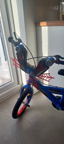 Kids spiderman pattern bike - spiderman,
