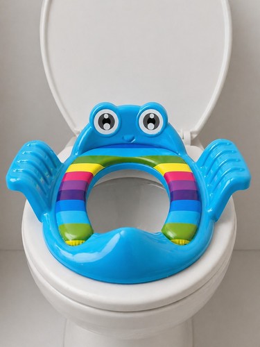 Toddler frog potty training - frog,