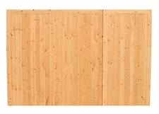 QUALITY WOODEN OFFSET GARAGE DOORS (TIMBER) 'CLOFORD' 