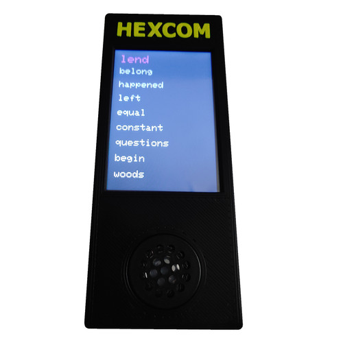 Hexcom wordbank word - hexcom,