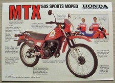 HONDA MTX 50S Sports Moped