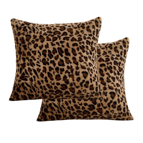 2pcs leopard print throw - 2pcs,