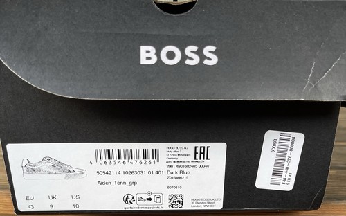 Boss men shoes size dark - boss,