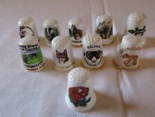 ASSORTED ANIMAL THEME THIMBLES