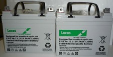 2 x LUCAS 12V 34AH (33AH 35AH)