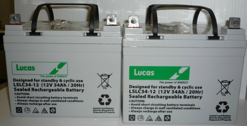 Lucas 12v 34ah - 2, 35ah)