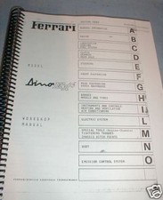 Ferrari  308 SERVICE MANUAL