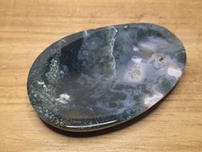 Druzy Moss Agate Crystal Bowl