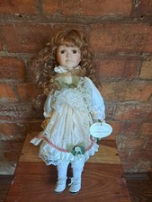  Vintage porcelain doll The Knightsbridge Collection Adele  16"