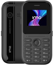 IMO Dash 4G Mini 1.8'' Button Mobile Phone 128MB Unlocked Dual-SIM - Black B