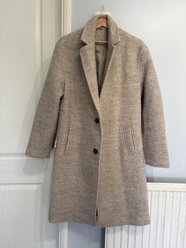 Zara wool blend coat size - blend,
