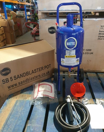 Sand blast pot mattis sb5 - blast,