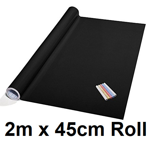 Black chalkboard sticker - chalkboard,