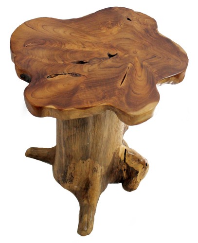 Side table teak - teak, root