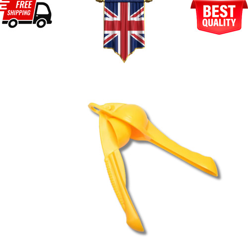 Plastic lemon squeezer - lemon,