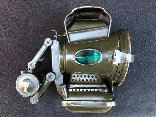Vintage bicycle lamp 1917 - lamp,