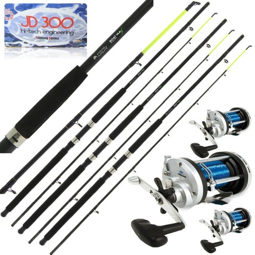 Sea fishing boat - fishing, rods