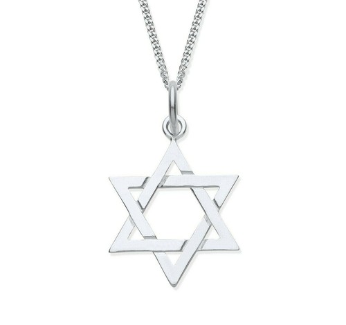 Sterling silver star david - sterling,