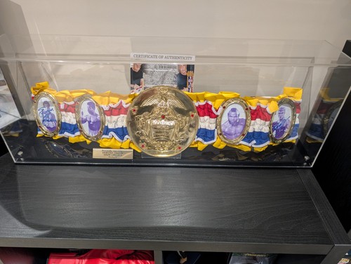 Hand signed rocky belt - hand,