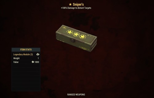 Sniper legendary - sniper’s,