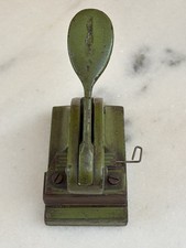Vintage Cast Desk Hand Stamp