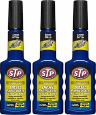3x STP DPF Cleaner Diesel Particulate Filter Cleaner Fuel Additive Unclogs 200ML