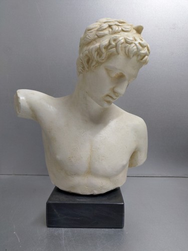 Ephebe bust sculpture black - ephebe,