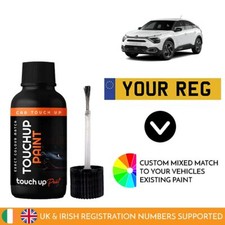 Touch Up Paint for Citroen C4 By Car Registration Reg Numberplate Pen
