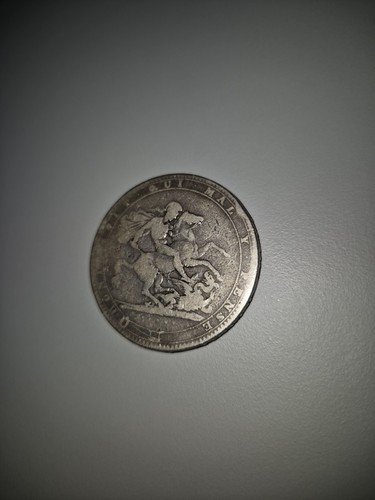 1819 george iii silver crown - 1819,