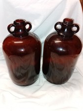 2 X Demijohn 5 Litre Brown