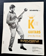 Kay (USA) Guitar Catalogue UK