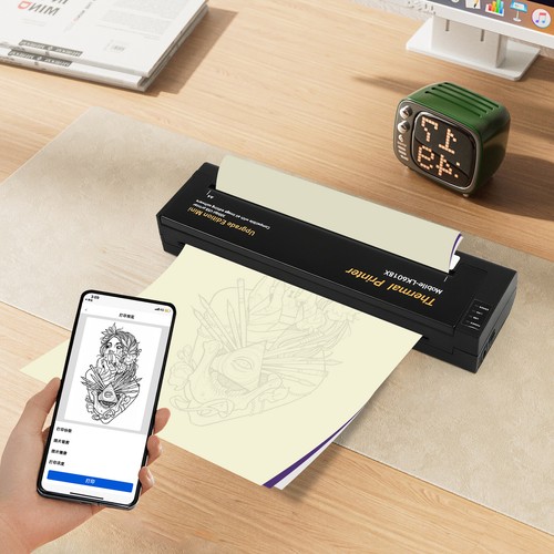 Thermal stencil paper - stencil,