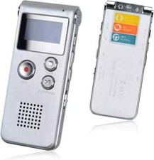 Portable Digital Voice Recorder Audio, 8GB LCD Sound Dictaphone, Recorder MP3