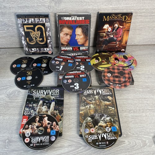 Wwe wrestling dvd boxsets - wrestling,