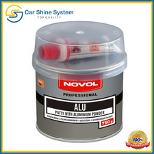PUTTY WITH ALUMINIUM POWDER BODY FILLER & HARDENER 750g NOVOL ALU 