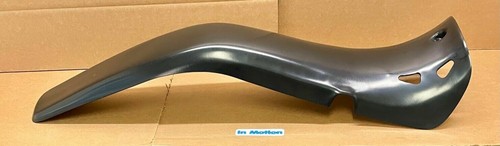 Rear plastic mudguard black - rear,