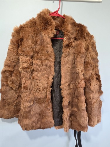 Opera rabbit fur coat ladies - rabbit,
