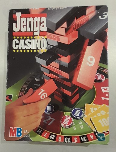 Vintage jenga casino board - casino,