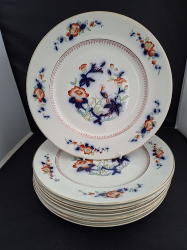 Antique 1800s imari bird - 8,