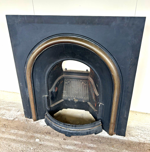 Black cast iron inset - cast,