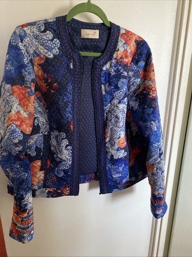 Per una cotton bomber jacket - una,
