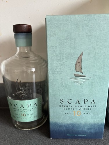 Empty bottle scapa - empty,