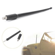 13"Antenna Radio AM/FM Antena Roof Mast Whip Style Fit  Jeep JK Wrangler 07-17