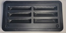 Dometic 3109492.004 20" Fridge Side Vent Assembly Black 9108554347 RV Motorhome