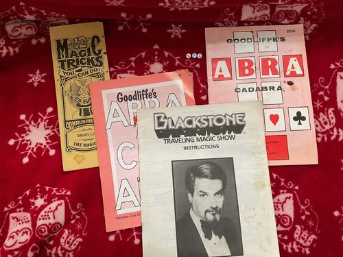 Joblot vintage magic tricks - of,